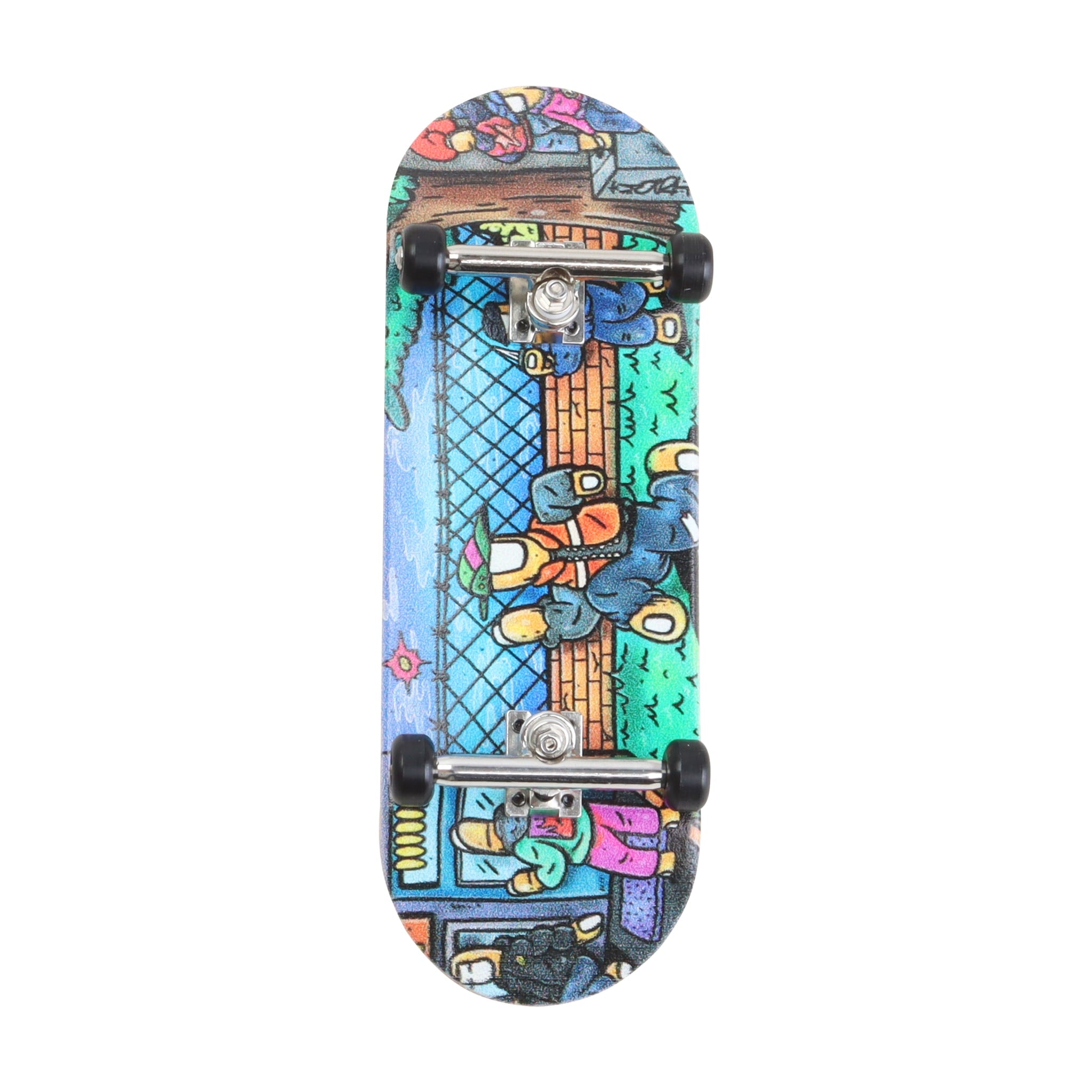 Produktbild von Magnetisches Mini-Fingerboard - Spaß, Stressabbau & Tragbar, 3D