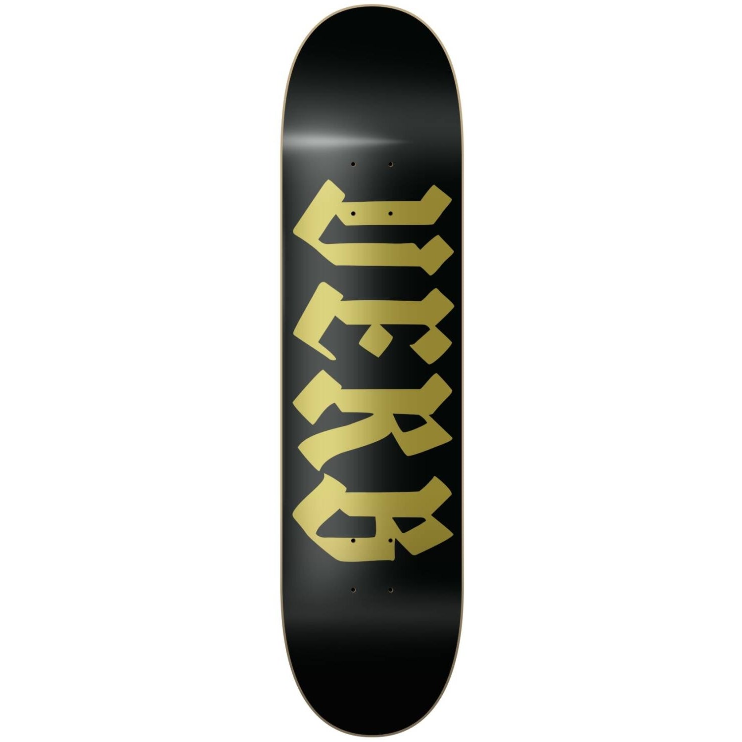 Verb Calligraphy Skateboard Deck - Gold-ScootWorld.de