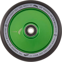 Striker Lighty Fullcore V3 Black PU 110mm Stunt Scooter Rolle - Green-ScootWorld.de