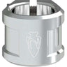 North Axe V2 Double Stunt Scooter Clamp - Silber