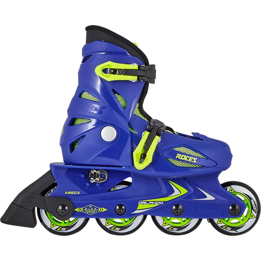 Roces Orlando ||| Inliners Mädchen - Blue/Lime-ScootWorld.de