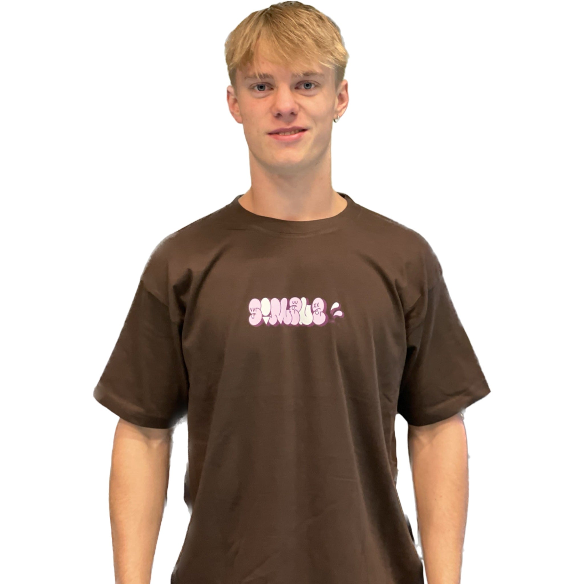 Simon Simzuz Tshirt - Brown-ScootWorld.de