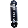 Zoo York Logo Block Skateboard - Schwarz/Weiß