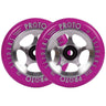Proto Sliders Starbright Stunt Scooter Rolle 2-Pack - Purple On Raw