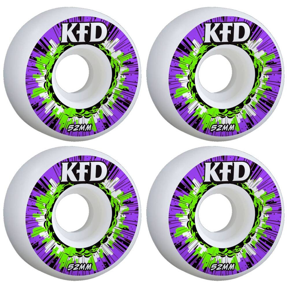 KFD Blast Skateboard Rollen 4-Pack - Purple-ScootWorld.de