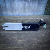 Apex ID Limited 4.5" Stunt Scooter Deck - Black/Silver-ScootWorld.de