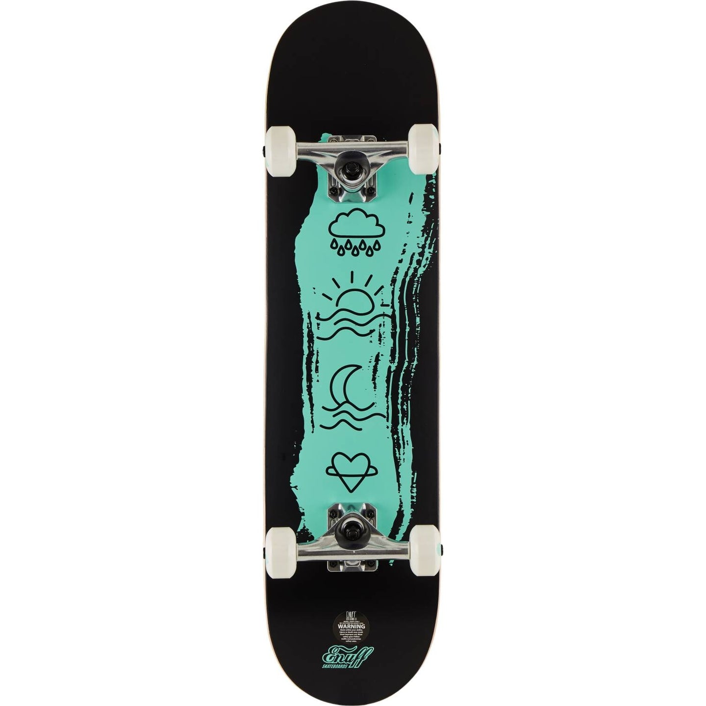 Enuff Icon Komplet Skateboard - Teal-ScootWorld.de