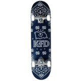 KFD Bandana Komplett-Skateboard - Navy-ScootWorld.de