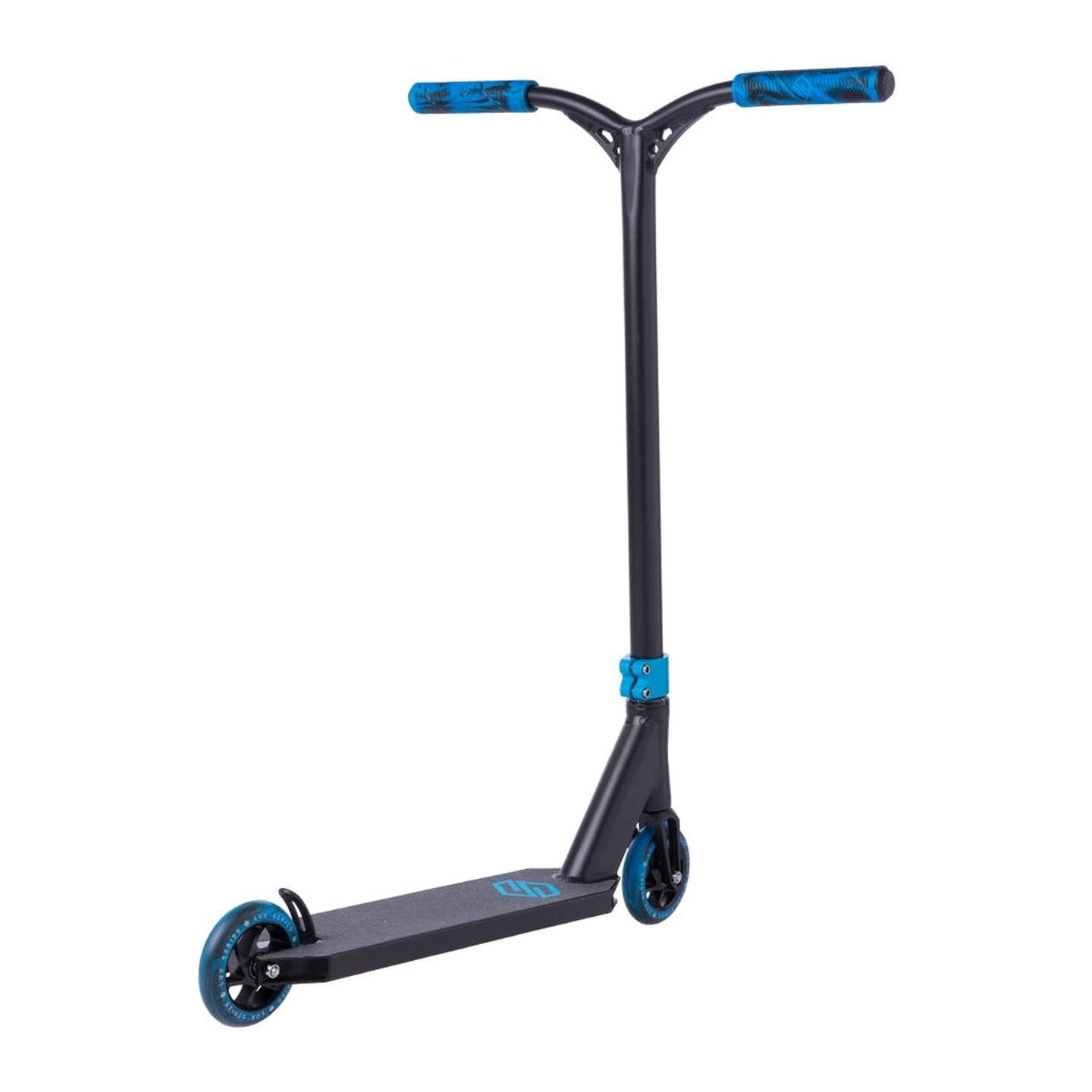 Striker Lux Painted Stunt Scooter - Schwarz/Himmelblau-ScootWorld.de