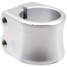 North Profile Double Stunt Scooter Clamp - Matte Silver