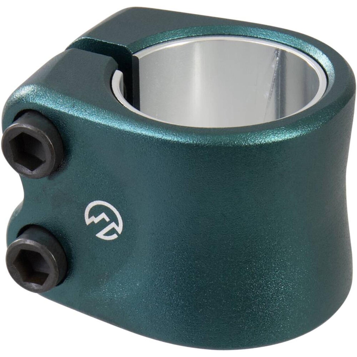 North Profile Double Stunt Scooter Clamp - Midnight Teal-ScootWorld.de