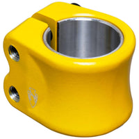 North Profile Double Stunt Scooter Clamp - Gelb-ScootWorld.de
