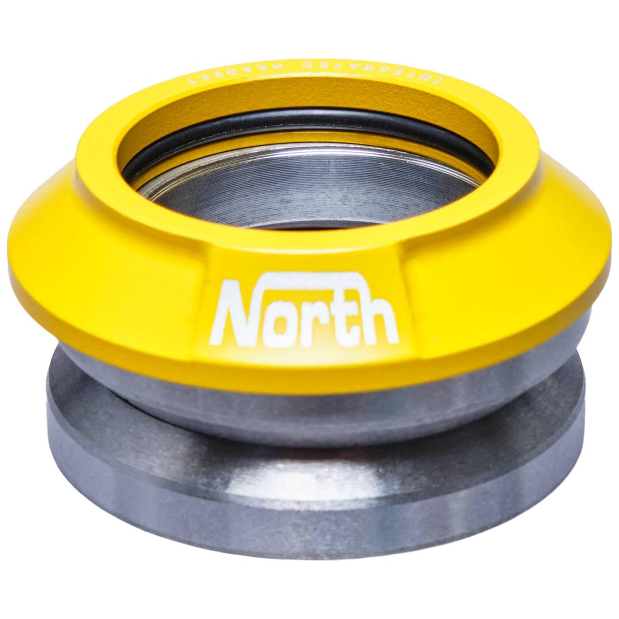 North Star Integrated Stunt Scooter Headset - Gelb-ScootWorld.de