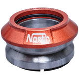 North Star Integrated Stunt Scooter Headset - Trans Orange-ScootWorld.de