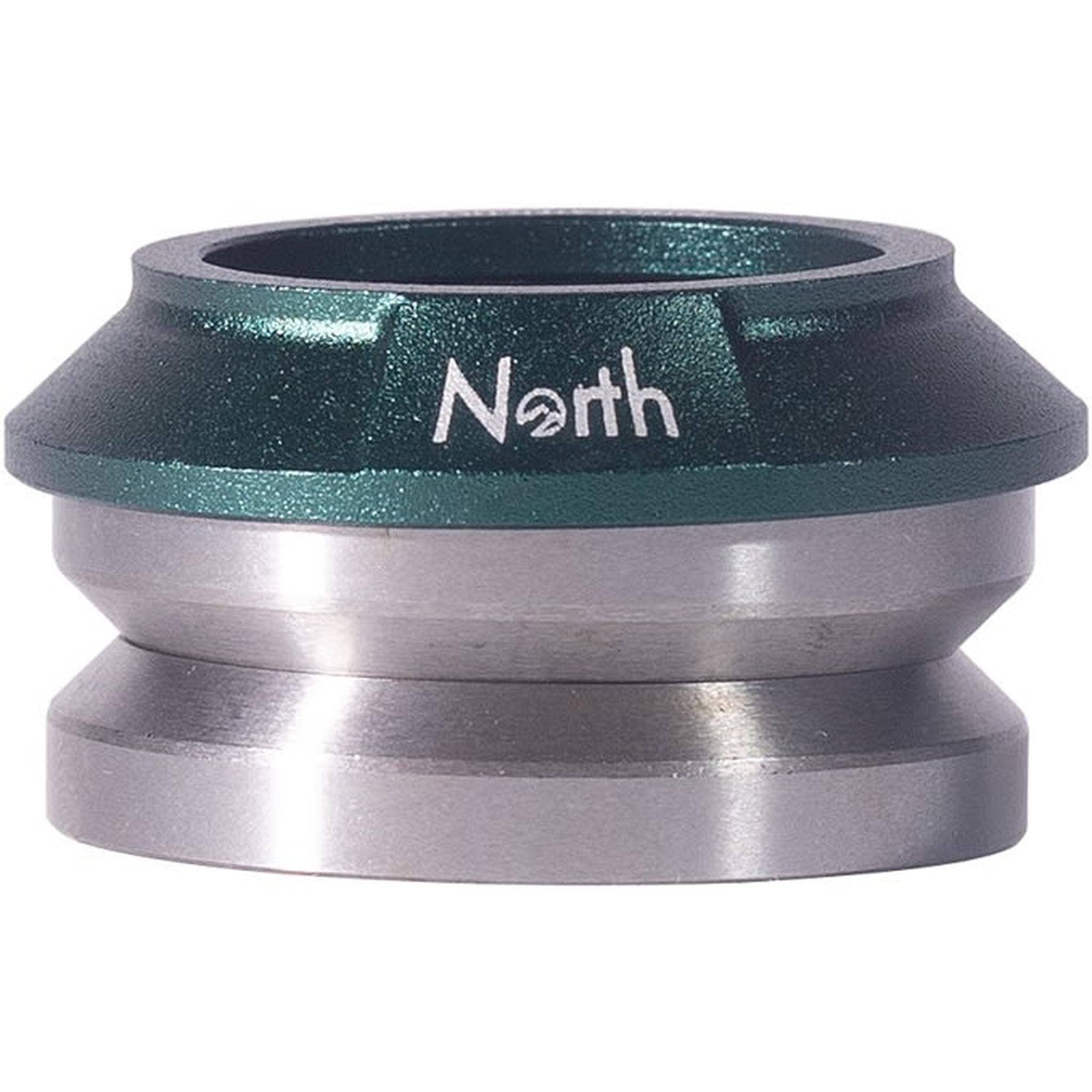 North Star Integrated Stunt Scooter Headset - Midnight Teal-ScootWorld.de