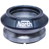 North Star Integrated Stunt Scooter Headset - Matte Black-ScootWorld.de
