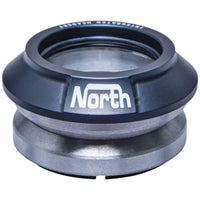 North Star Integrated Stunt Scooter Headset - Matte Black-ScootWorld.de