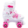 Roces Quaddy 3.0 Verstellbare Kinder Rollschuhe - Weiß