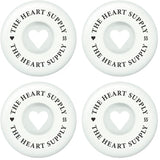 Heart Supply Clean Heart 99A Skateboard Rollen 4-Pak - White/Black-ScootWorld.de