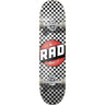 RAD Checkers Progressives Skateboard - Schwarz/Weiß