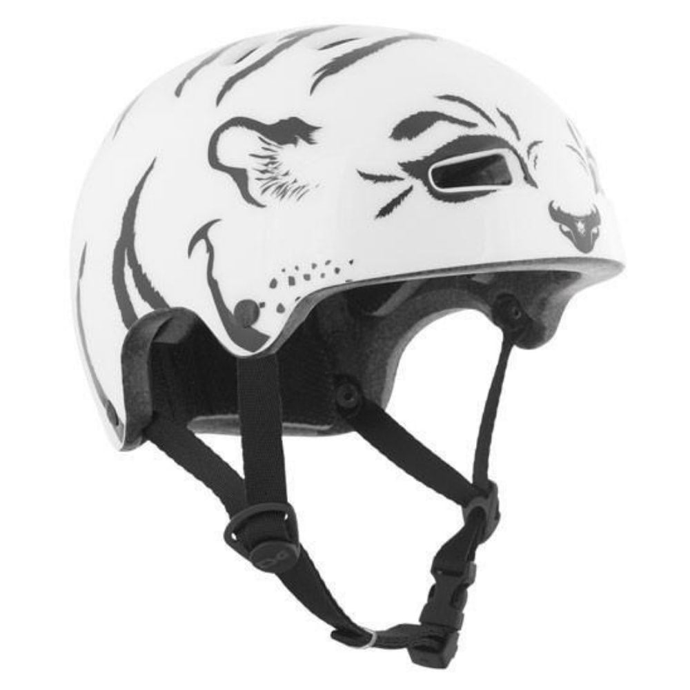 TSG Nipper Mini Skatehelm für Kinder - White Tiger-ScootWorld.de