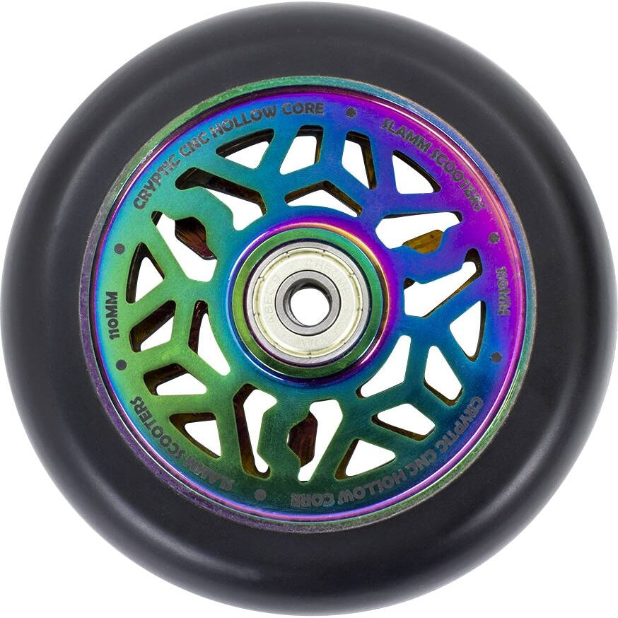 Slamm Cryptic Hollow Core 110mm Hjul Til Løbehjul - Neochrome-ScootWorld.de