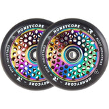 Root Honeycore 110mm Stunt Scooter Rollen 2-pack - Rainbow-ScootWorld.de