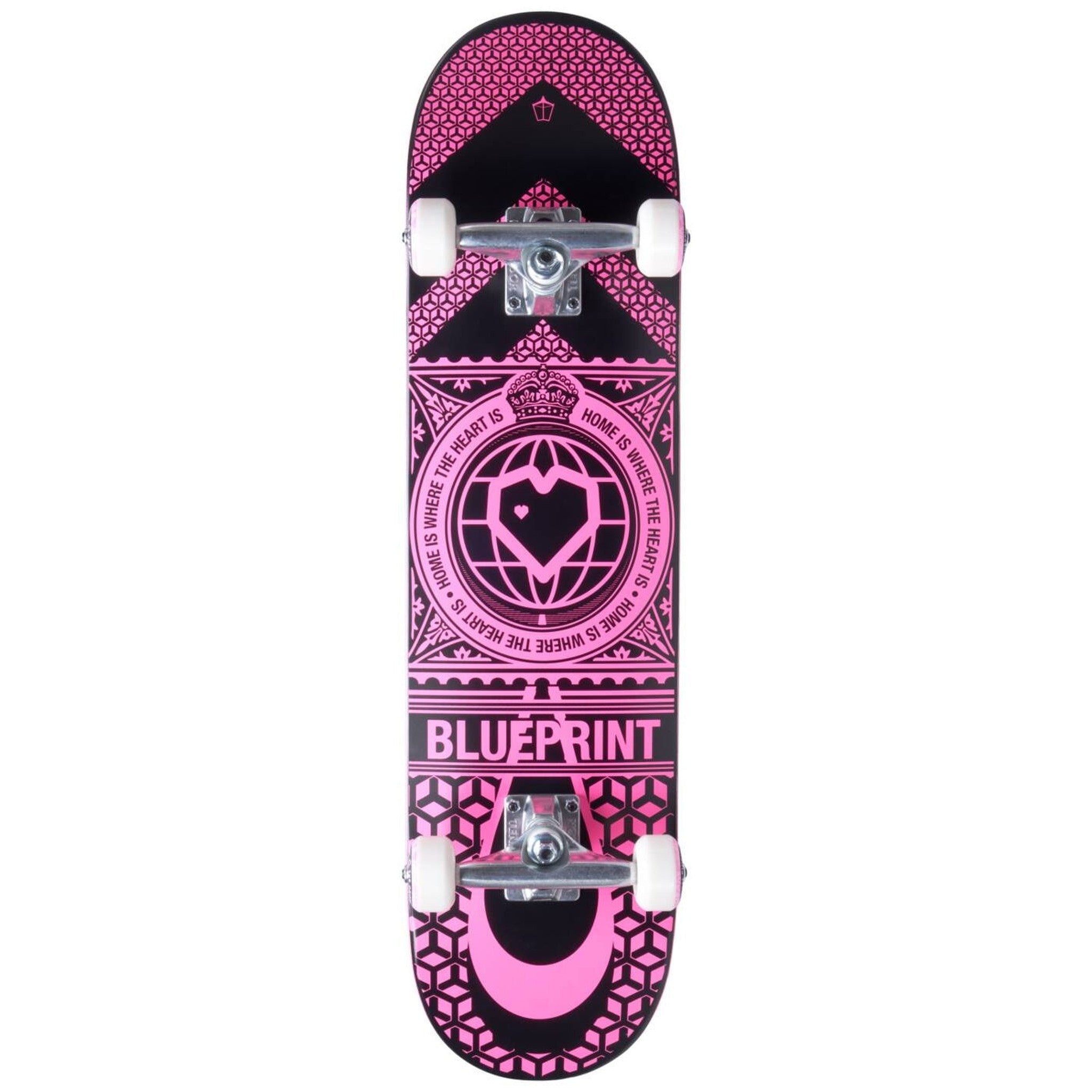 Blueprint Home Heart Komplett-Skateboard - Pink-ScootWorld.de