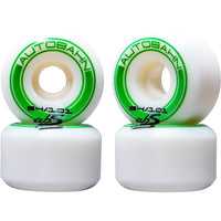 Autobahn GT1 Wide Body 101A Skateboard Rollen 4-Pack - White-ScootWorld.de