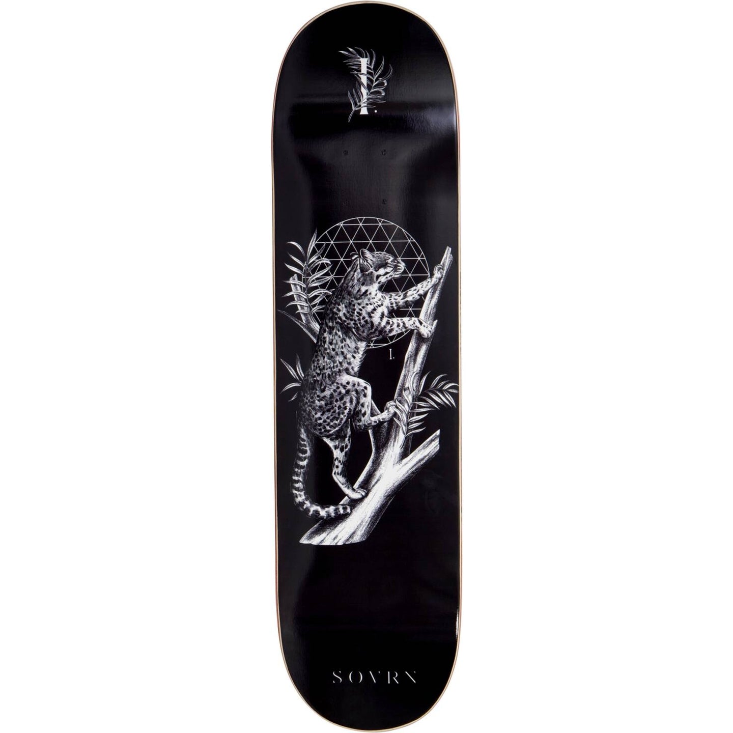 Sovrn Felis B Skateboard Deck - Black-ScootWorld.de