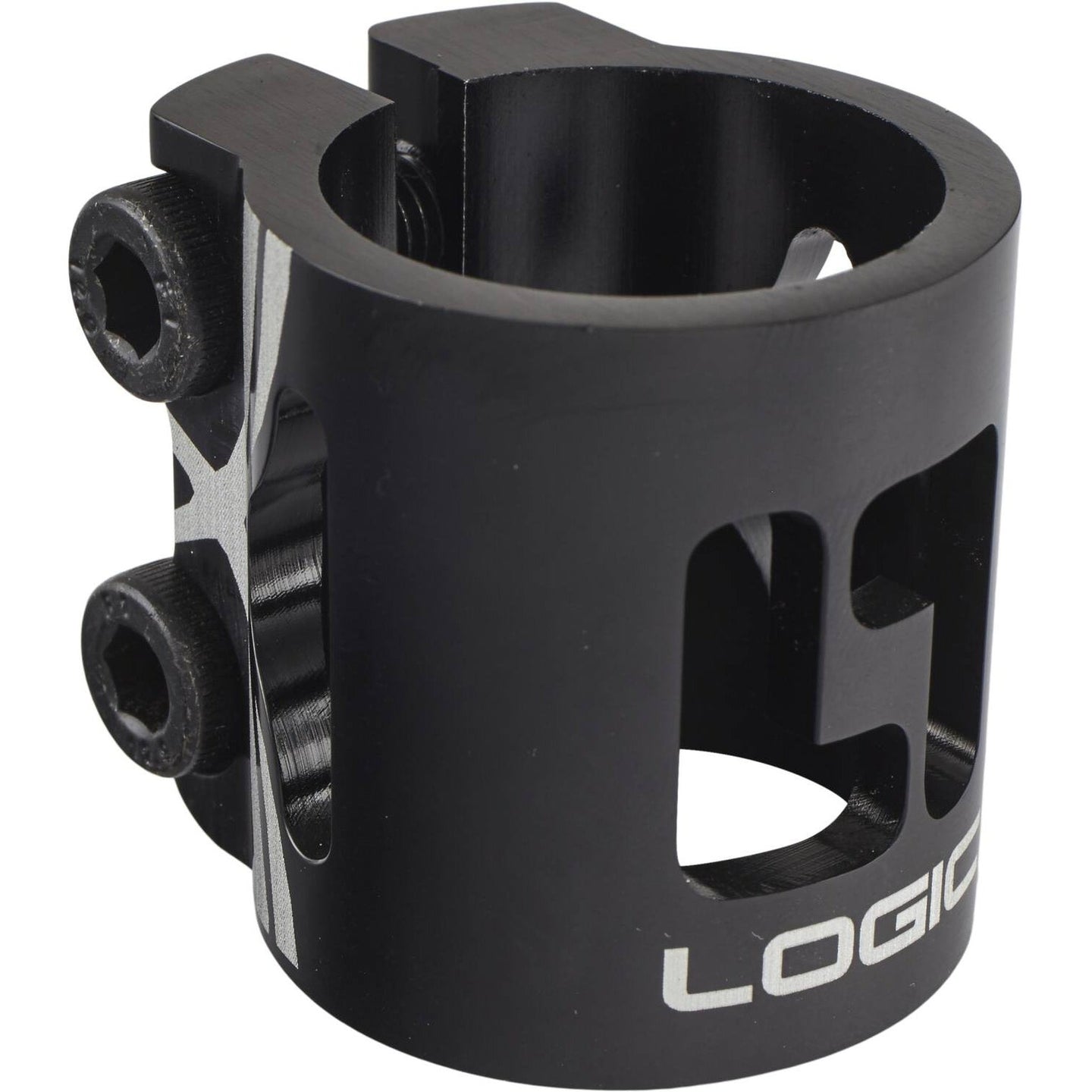 Logic Oversized Double Stunt Scooter Clamp - Schwarz-ScootWorld.de