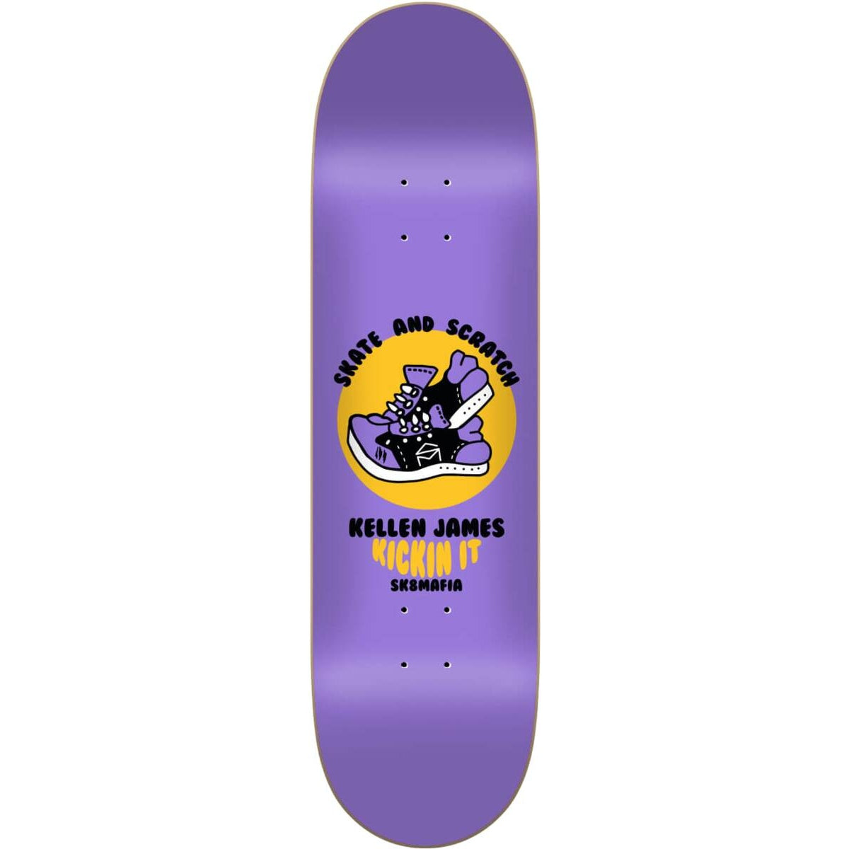 Sk8mafia Skate & Scratch Skateboard Deck - Kellen James-ScootWorld.de