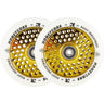 Root Honeycore Weiß 110mm Stunt Scooter Rollen 2-pack - Gold