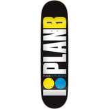 Plan B Team OG Skateboard Deck - Neon-ScootWorld.de