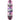 RAD Checker Stripe Skateboard - Rosa/Schwarz-ScootWorld.de