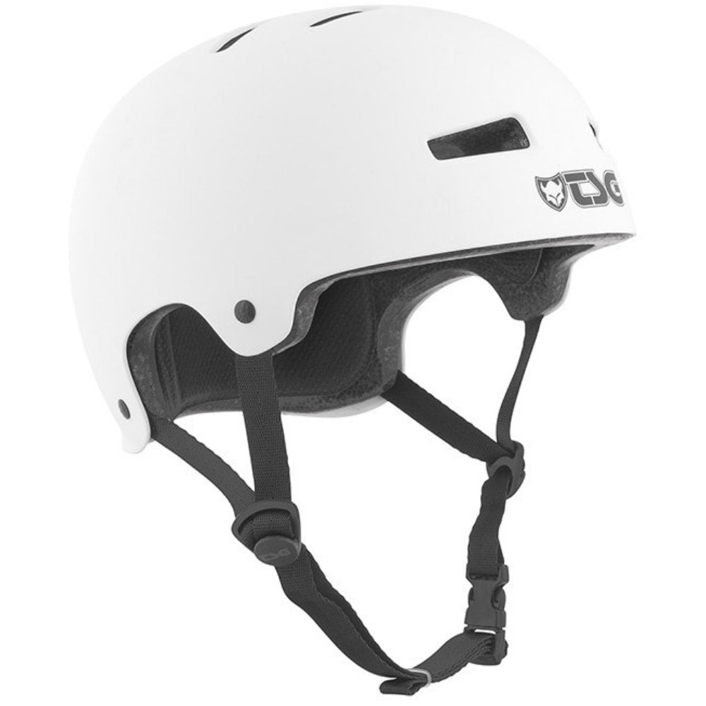 TSG Evolution Skatehelm - Satin White-ScootWorld.de