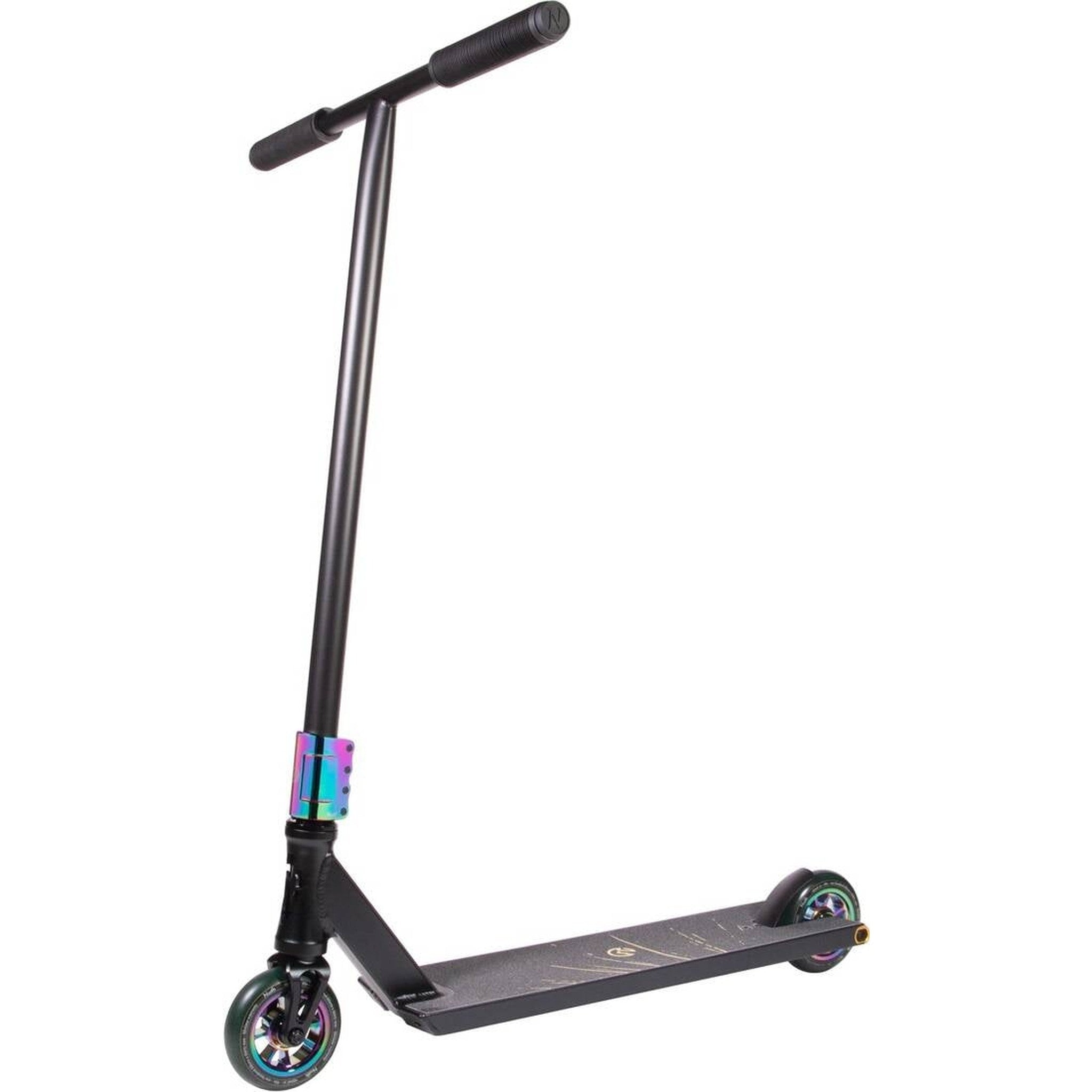 North Tomahawk 2023 Stunt Scooter (Black/Oilslick) - Black/Oilslick-ScootWorld.de