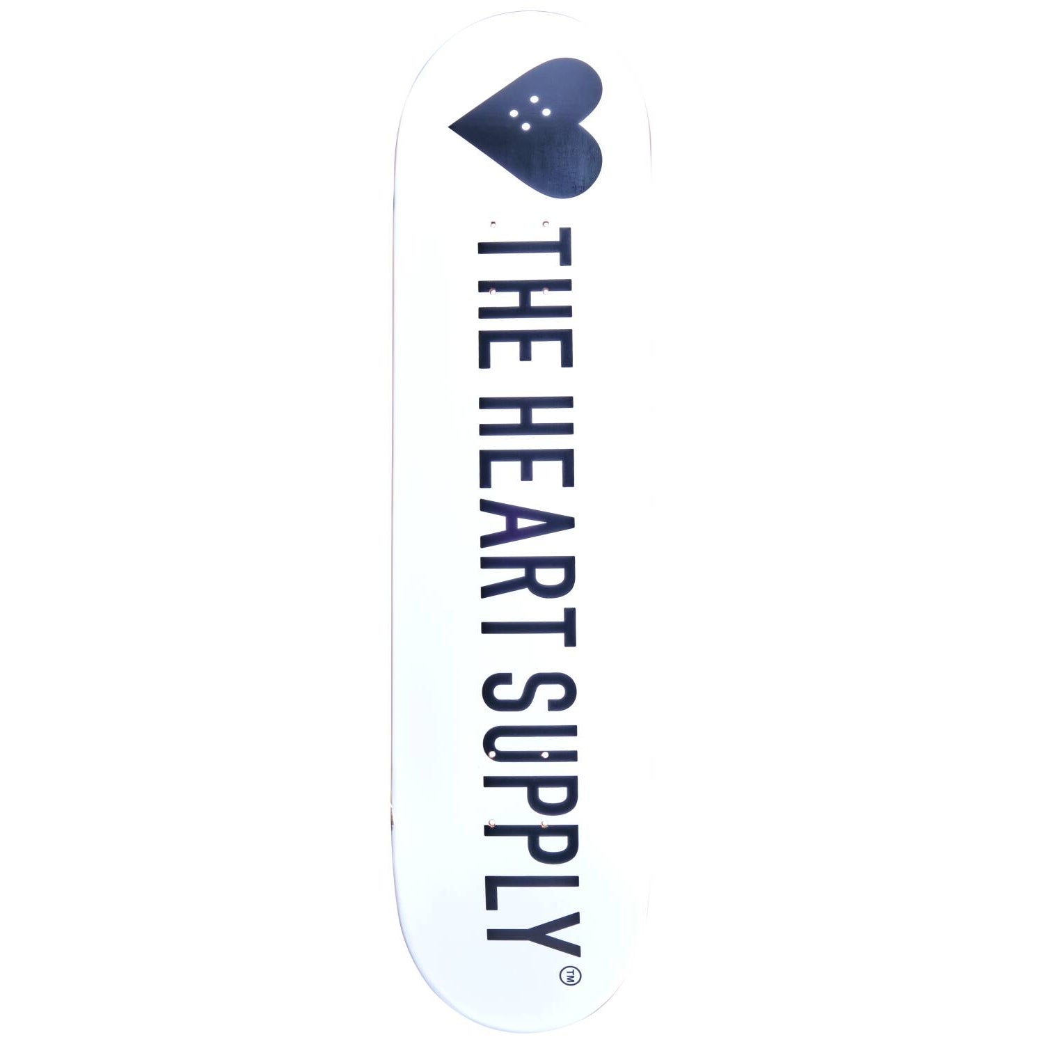 Heart Supply Strong Skateboard Deck - White-ScootWorld.de