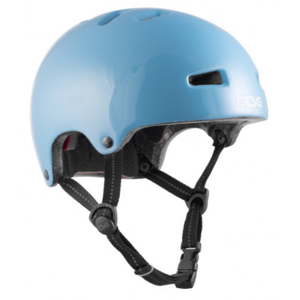 TSG Nipper Mini Skatehelm für Kinder - Gloss Baby Blue-ScootWorld.de