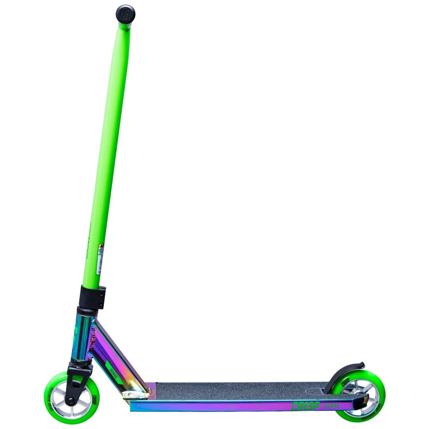 Crisp Surge Stunt Scooter - Neochrome/Green-ScootWorld.de