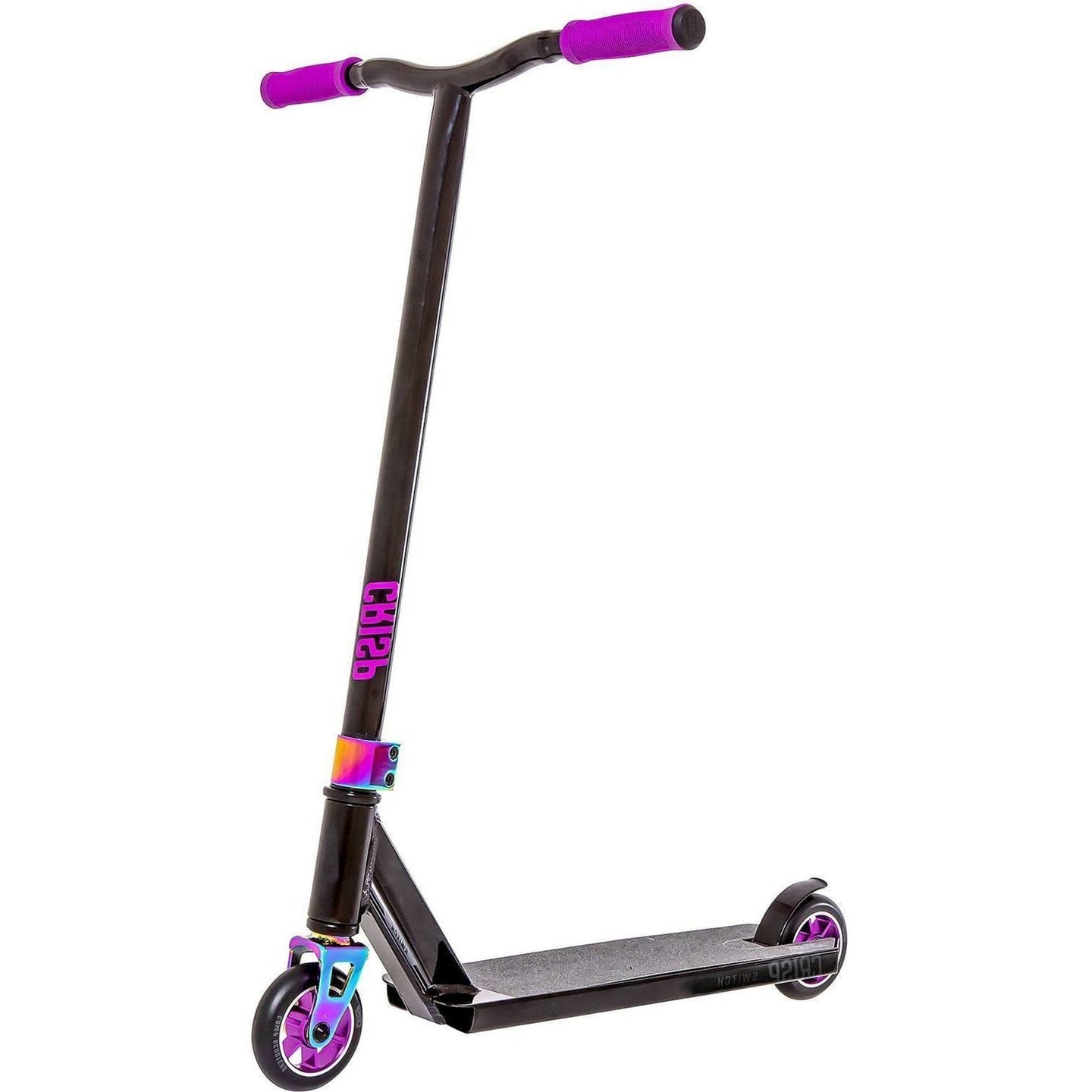 Crisp Switch 2020 Komplett Stunt Scooter - Black/Purple-ScootWorld.de