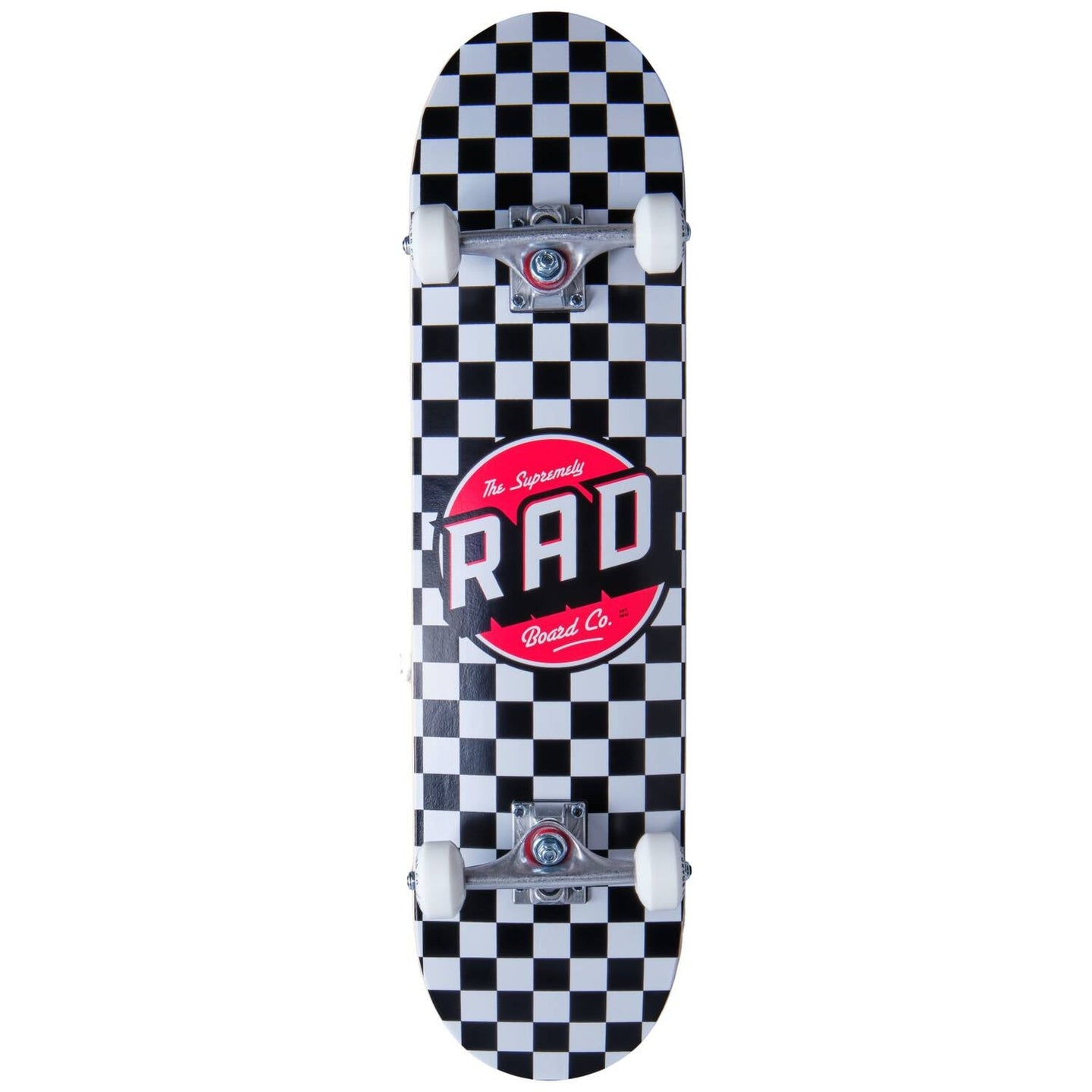 RAD Checkers Komplet Skateboard - Schwarz-ScootWorld.de