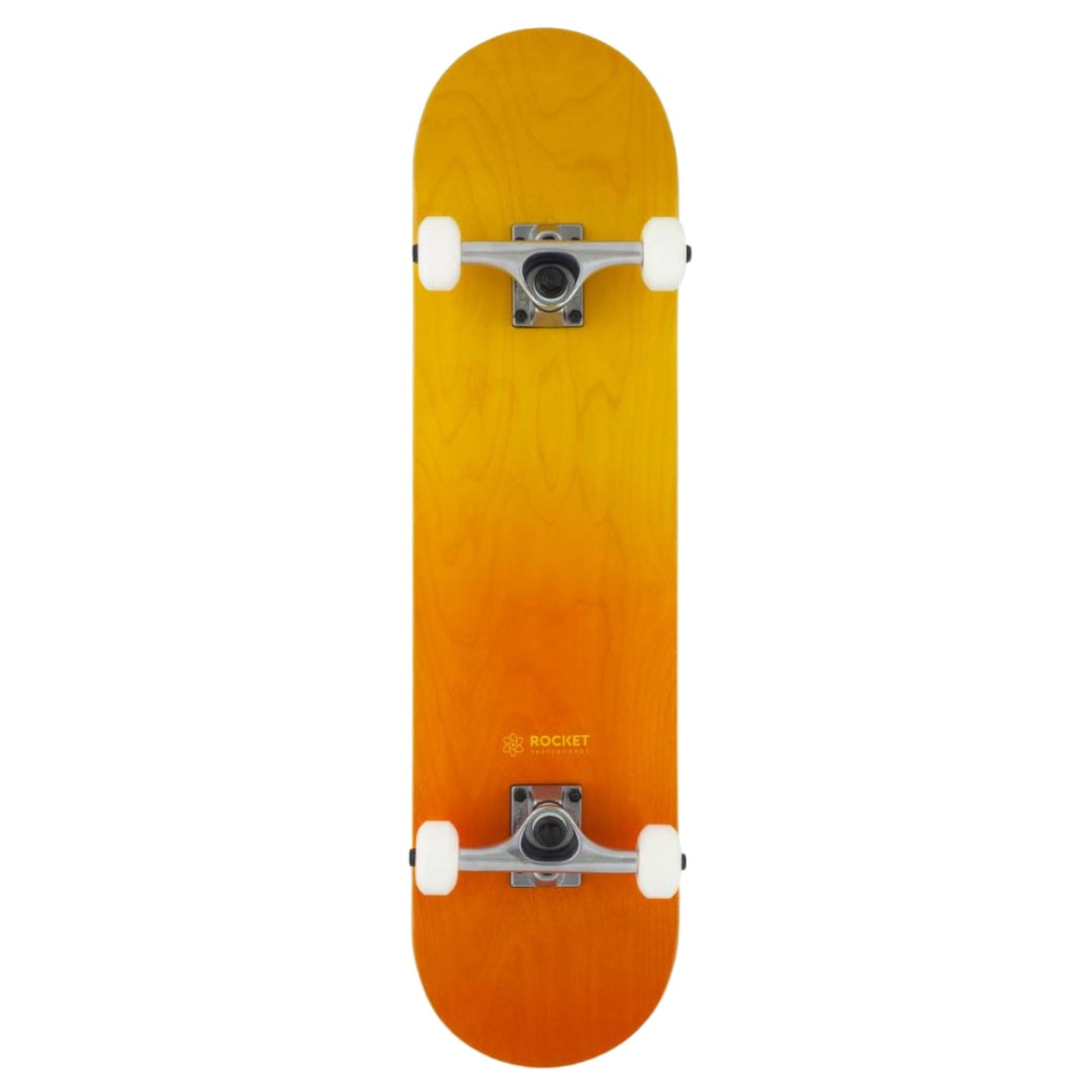 Rocket Double Dipped Skateboard Komplettboard - Orange - 8"-ScootWorld.de
