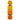 Rocket Double Dipped Skateboard Komplettboard - Orange - 8"-ScootWorld.de