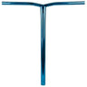 Union Uniq Bend Oversized Pro Stunt Scooter Bar - Chrome Blau