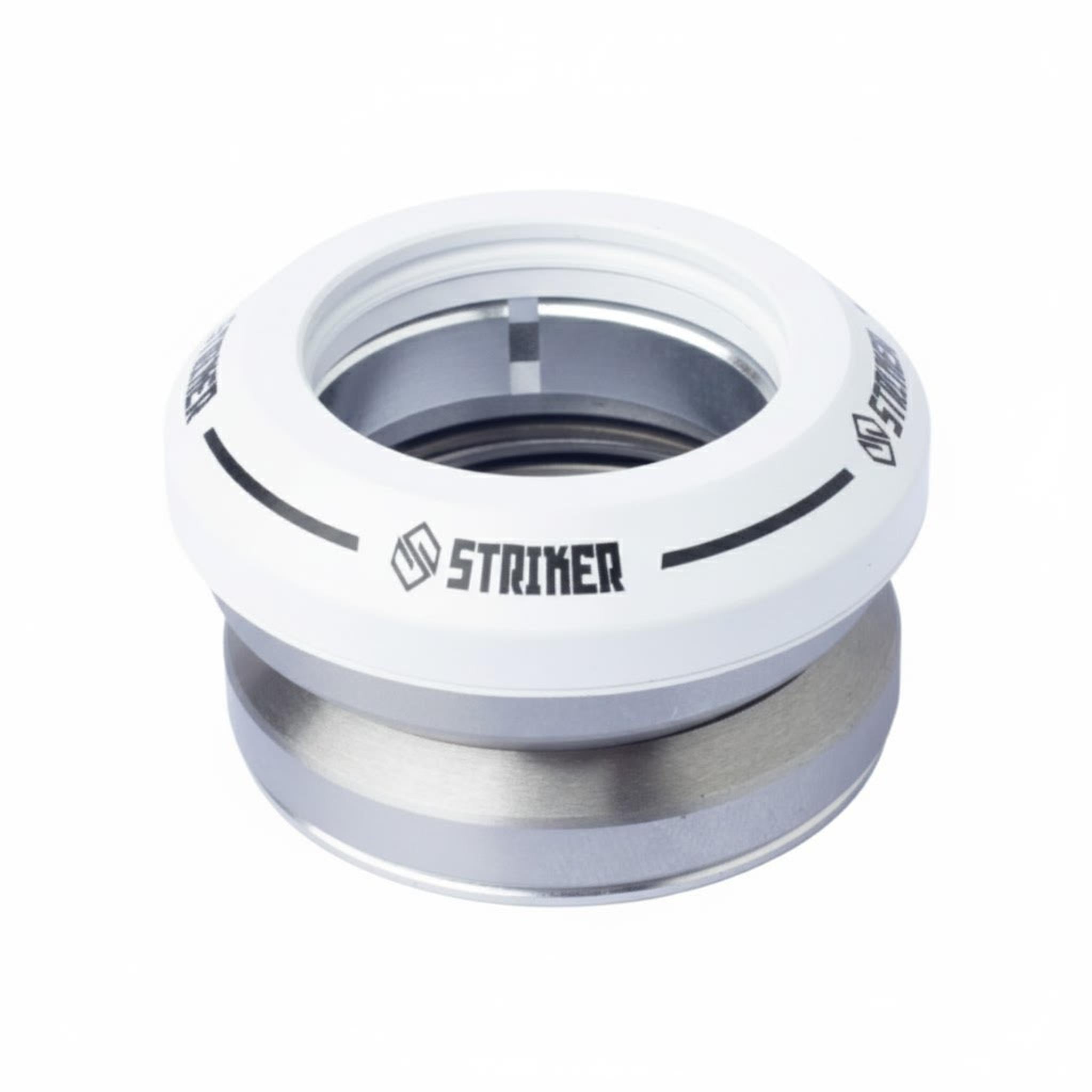 Striker Integrated Stunt Scooter Headset - Weiß-ScootWorld.de