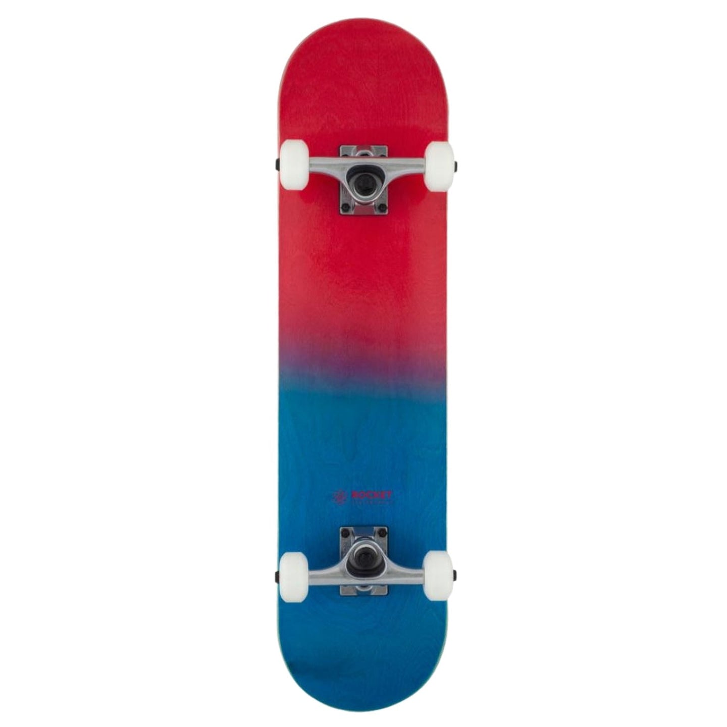 Rocket Double Dipped Skateboard Komplettboard - Red - 7.5"-ScootWorld.de