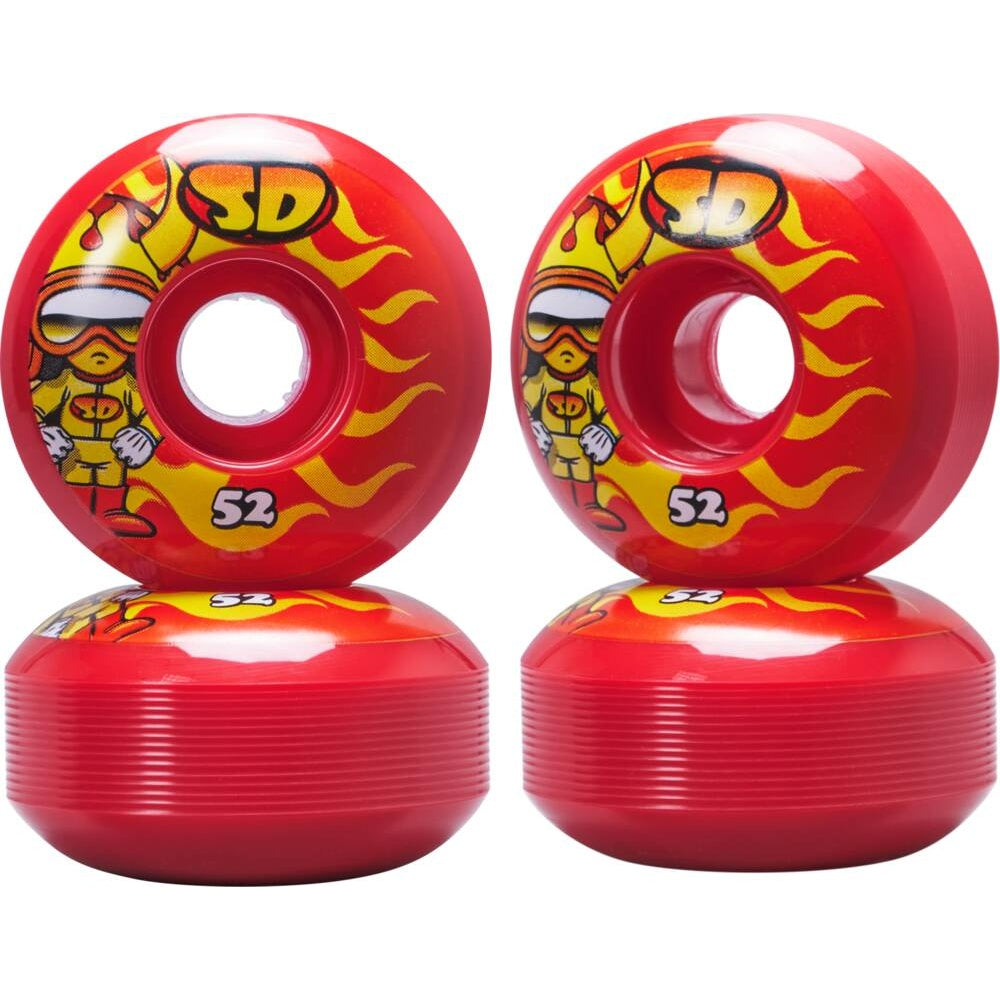 Speed Demons Characters 99A Skateboard Rollen 4-Pack - Hot Shot-ScootWorld.de