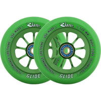 River Glide Emerald Stunt Scooter Rollen 2-pack - Green-ScootWorld.de