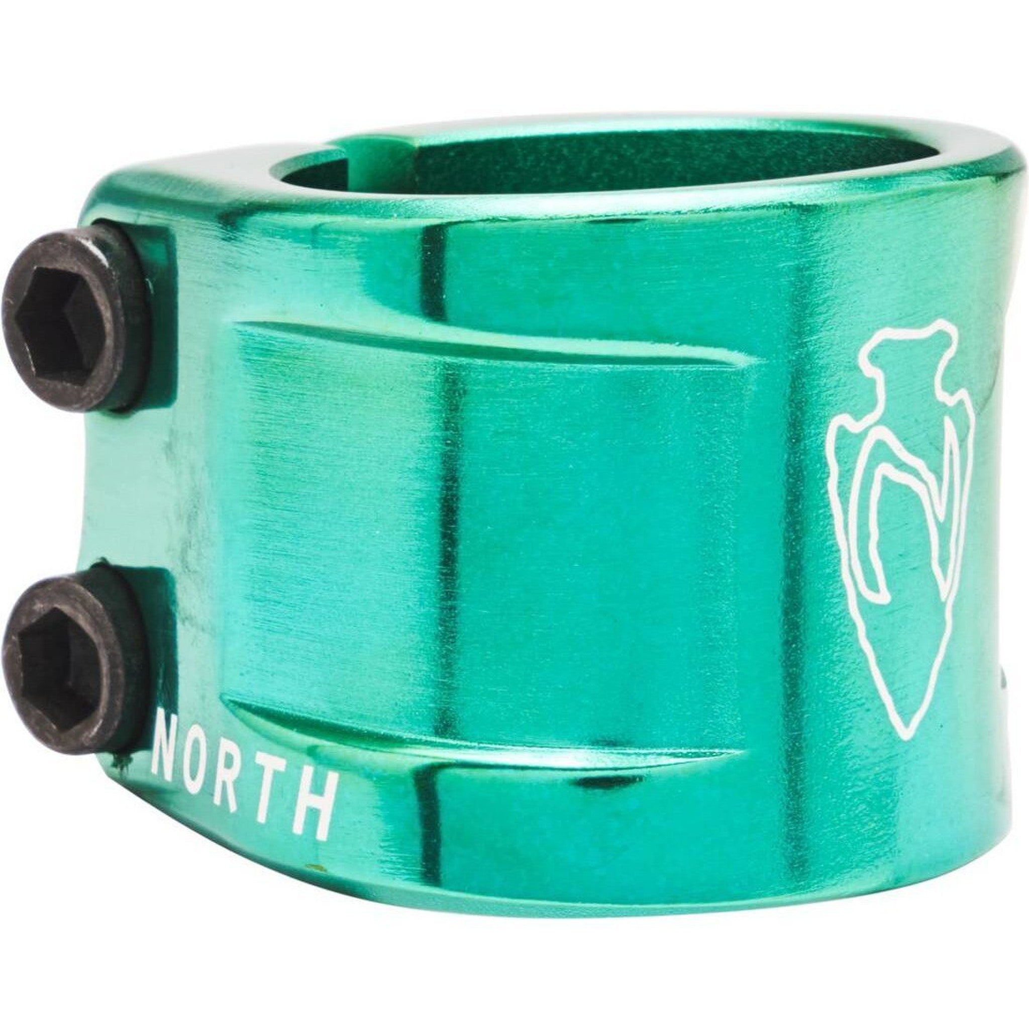 North Axe V2 Double Stunt Scooter Clamp - Emerald-ScootWorld.de